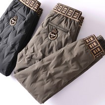 오리털 겨울 패딩바지