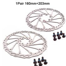 SRAM자전거 디스크 브레이크 로터 160mm 센터라인 유압 고강도 Mtb 2 개, 11 AVID 2pc 160203mm