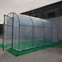 터널형 조립식 비닐하우스 가정용 농막 채소 짓기, 2mx4mx2m(필름 포함), 2mx4mx2m(필름 포함)