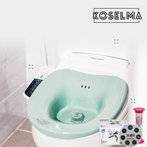 코셀마 토닥토닥 가정용 좌욕기+약쑥1박스 버블좌욕 원적외선 근적외선 임산부산모 좌욕기, 러블리핑크, 1