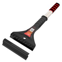 제설 성에 서리 제거기 스크레퍼 차량 앞유리 눈 얼음, 브러시  양면타월