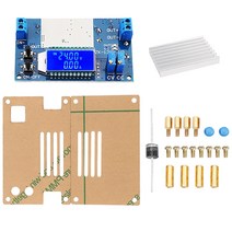 DC 0-32V 12A의 정전압 현재 LCD 디지털 전압 전류 표시 조정 벅 스텝 다운 전원 공급 장치 모듈 보드, 보여진 바와 같이, 하나