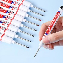 작업용 마킹 목공 4색 컬러 20mm 사무용품 문구 발색 시공 목재 유리x872Tb, 1개