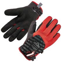 Ergodyne ProFlex 812CR6 작업 장갑 절단 방지 레벨 보호 A6 미디엄 블랙 134242