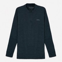 뱅뱅 남성 기능성 반집업 긴팔 티셔츠NTJT12