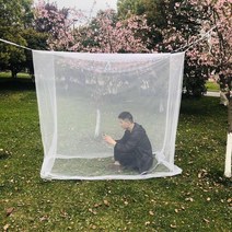 실내 침실 모기장 텐트 침대 좋은 품질의 앰프 위한 저가 폴리에스테 직사각형 6, 하얀, 200x180x200cm