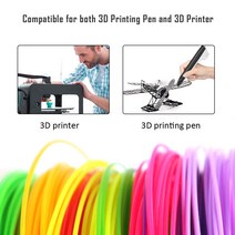 3D프린터필라멘트 SUNLU PLA 필라멘트 10M 3D 펜 1.75mm 드로잉 리필 멀티 컬러 가능, 16 PLA 5M gold