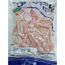 푸르델리 국내산 냉동 닭가슴살연골-오돌뼈(1kg) 1팩