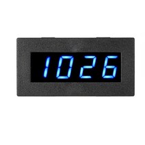 0.56 인치 4 디지털 LED 주파수 타코미터 자동차 차량용 엔진 속도 측정 RPM 테스터 근접 스위치 센서, 01 파란