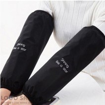 남여공용 방수코팅 밴딩 팔토시 작업실 공예 도배 화가 미술학원 인테리어 흰셔츠, NY 블랙