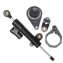 스즈키 GSXR600 GSXR750 CNC 오토바이 안정기 스티어링 댐퍼 장착 브래킷 지원 키트 2006-2017 2016, 04 D, 4D