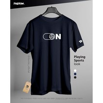 더림 ON 배구 발리볼 반팔 라운드 티 트레이닝 기능성 쿨론