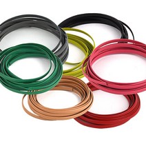 천연가죽 폴딩 레이스끈 3MM 2YD (180cm), 아이보리, 1개