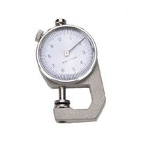 가죽 FLIM 종이에 대 한 1PCS 금속 두께 게이지 0-10MM 다이얼 종이 측정기, 2