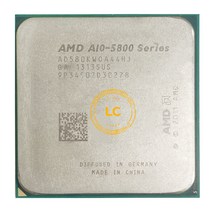 CPU 컴퓨터씨피유AMD A10-Series A10 5800K 쿼드 코어 CPU 프로세서 AD580KWOA44HJ/AD580BWOA44HJ 0 소켓 F, 한개옵션0