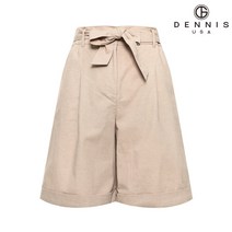 [데니스골프] 여성)린넨 하이웨이스트 숏팬츠_NAMMLPS373