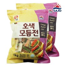오색모듬전 1kg 2봉, 2개