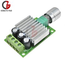 10A 12V-30V 전압 조정기 PWM DC 모터 속도 컨트롤러 팬 용 12V 24V 가변 조절기 조광기 제어 스위치, 1개