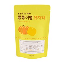 톡투허 퉁퉁이별 유자티 임산부 호박차 유자차 그린루이보스티 귤피차 오미자차, 1팩, 45g