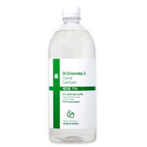 닥터 그린데이 에스 손 소독제 리필용 1000ml x 2개