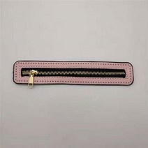 1PCS 짠된 가방 하드웨어에 대 한 DIY 지퍼 PU 가죽 바느질 액세서리 55cm 금속 의류 신발 용품에, pink-18CM 2