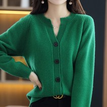 몽골리안 캐시미어스웨터 100 호주산 울 가디건 라운드 넥 2022 이른 봄 새로운 캐시미어 스웨터 느슨한 코트 패션 탑 니트 스레드
