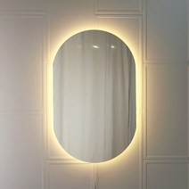 [화장실조명거울] [브래그디자인] 부티퍼 트랙LED 거울 2가지 사이즈, 1. 500x800 트랙 LED거울