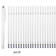 1020 PcsSet 지우개 마커 펜 온도 사라지는 패브릭 라인 마킹 DIY 공예 봉제 액세서리, 18-20pcs with cover