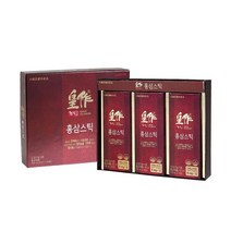 롯데 교회 회사 단체 학교 친구 병문안 황작 홍삼스틱 선물세트 10ml x 30포 (진세노사이드 8mg ) _선물용 봉투 증정 답례 감사 명절 선물세트, 24개