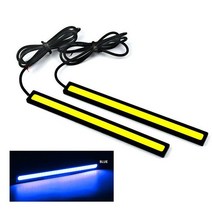 방향지시등 깜빡이전구 전구 후진등led 턴시그널 17CM 자동차 스타일링 LED COB 전구 12V 6000K 화이트 패, 01 17CM_01 2 pcs, 02 blue