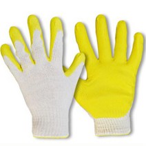 인테리어 리모델링 작업용 황색 반코팅 목장갑 300켤레 과수원용 안전장갑 DIY용