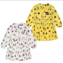 베네통키즈 원피스 QAOP05311 트립투파리 플리츠 원피스