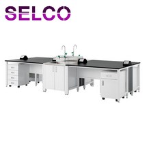 철재 콘센트형 중앙실험대 LCS-2331 실험실 테이블