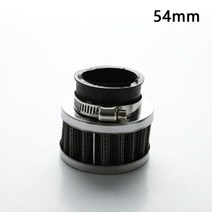 에어클리너필터 28mm 60mm 범용 스테인레스 링 오토바이 에어 필터 클리너 50cc 250cc 오토바이 atv 핏 먼지 자전거 go kart scooter, n8