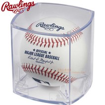 롤링스 MLB 공인구 메이저리그 공식 야구공, 단일 원통형 투명 상자