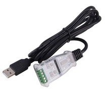 USB to RS422 RS485 직렬 어댑터 컨버터 5Pin 터미널 블록 통신 케이블, black