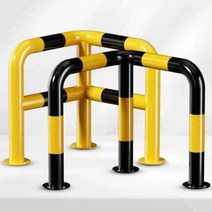 주차장 안전바 기둥 보호대 출입금지봉 난간 차단기, H형 76x90x100x12x2.0