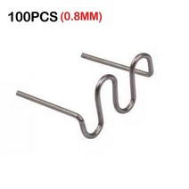 가정용 용접기 플라스틱 용접기 자동차 수리 기계 와이어 범퍼 핫 스테이플러 500 개, 100PCs 0.8mm A, 01 100PCs 0.8mm A