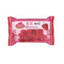 COCO 로즈 때비누 -T1/때밀이/바디워시/타올/목욕파우치, 상세페이지 참조