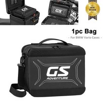 bmw미션오일팬 BMW R1200GS LC 어드벤처 수하물 가방 GS R1200 1250 사이드 케이스 내부 Vario, 1 Black Bag_