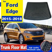 포드 호환 매트 d edge 2015 2016 2017 2018 boot mat rear trunk liner 카고 플로어 카펫