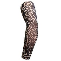 JAER-바이크 오토바이 슬리브 3D 문신 인쇄 Armwarmer UV 보호 MTB 자전거 팔 라이딩 암 1 피스, [01] Style 1