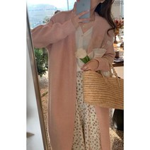 Z3JC 미디기장 부드럽고 찰랑찰랑한 루즈핏 카디건