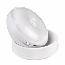 옷장 현관 복도 타공없는 충전식 마그네틱 센서등, 아네모네 화이트(라이트색상)