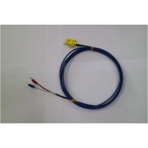 서모커플/ 써모커플 연장선/ 온도센서/ K타입/ 열전대와이어/ Thermocouple/ 보상도선/ K열전대 연장선 (파랑색), 4m
