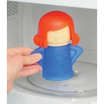 전자레인지 전자렌지 스팀 청소 인형 클리너