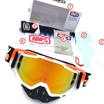 라오바이 바이크 고글 아웃도어 MT 스포츠 헬멧 오프로드 고글 스키 안경 보호 장비 세트, B56화이트테두리투톤블랙코세트(2위안추가), 하나