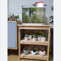 어항 받침대 수족관 수조 테이블 다이 10tMS11, 2단 (높이 37cm)