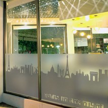 [천삼백케이] [꾸밈] is751-파리도쿄건물글라스시트지, 1.파리