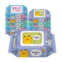 앙쥬르 45물티슈 캡형, 10팩, 80매